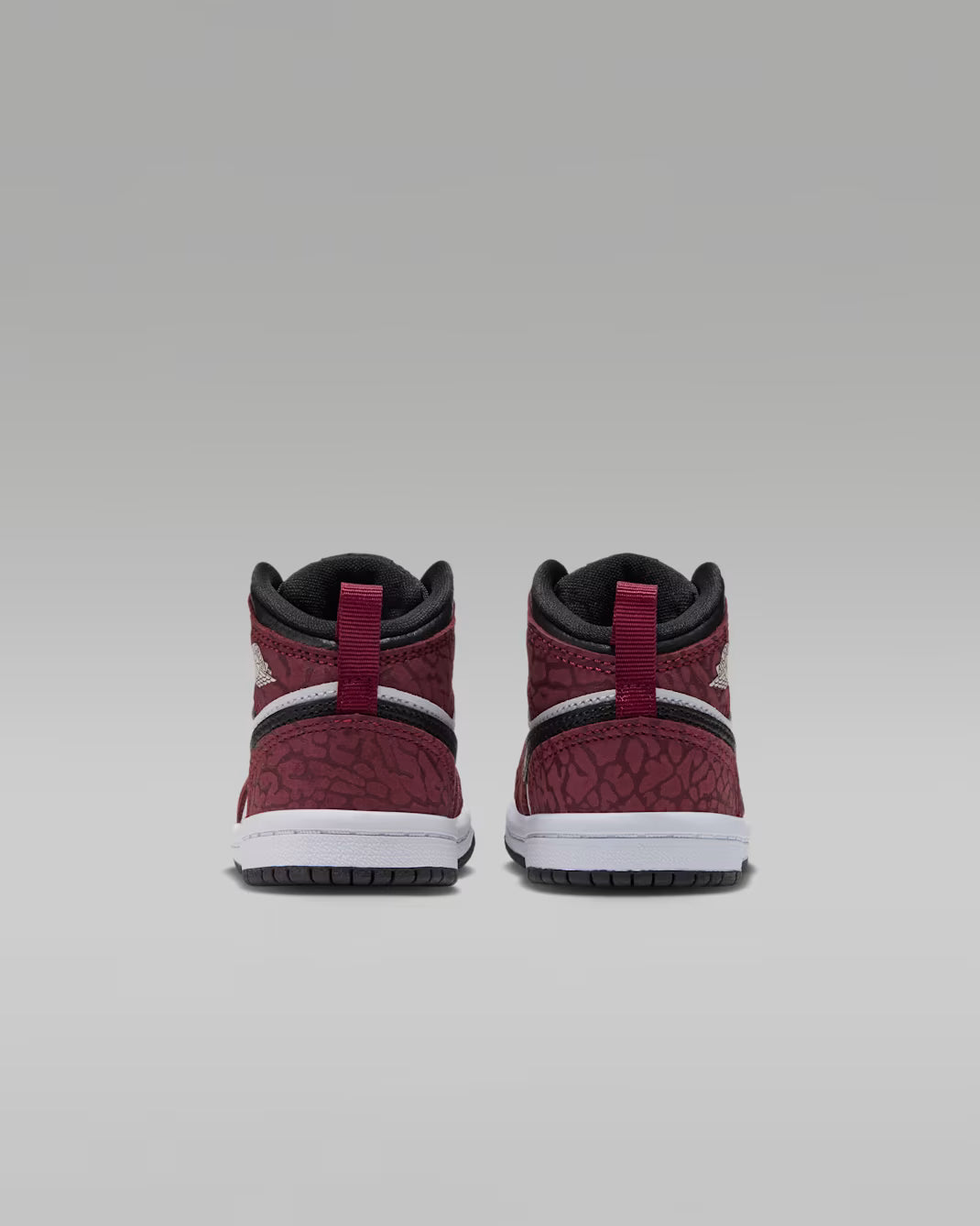 *Nike Jordan 1 Mid SE, Team Red/White-Black, Baby/Toddler 2C