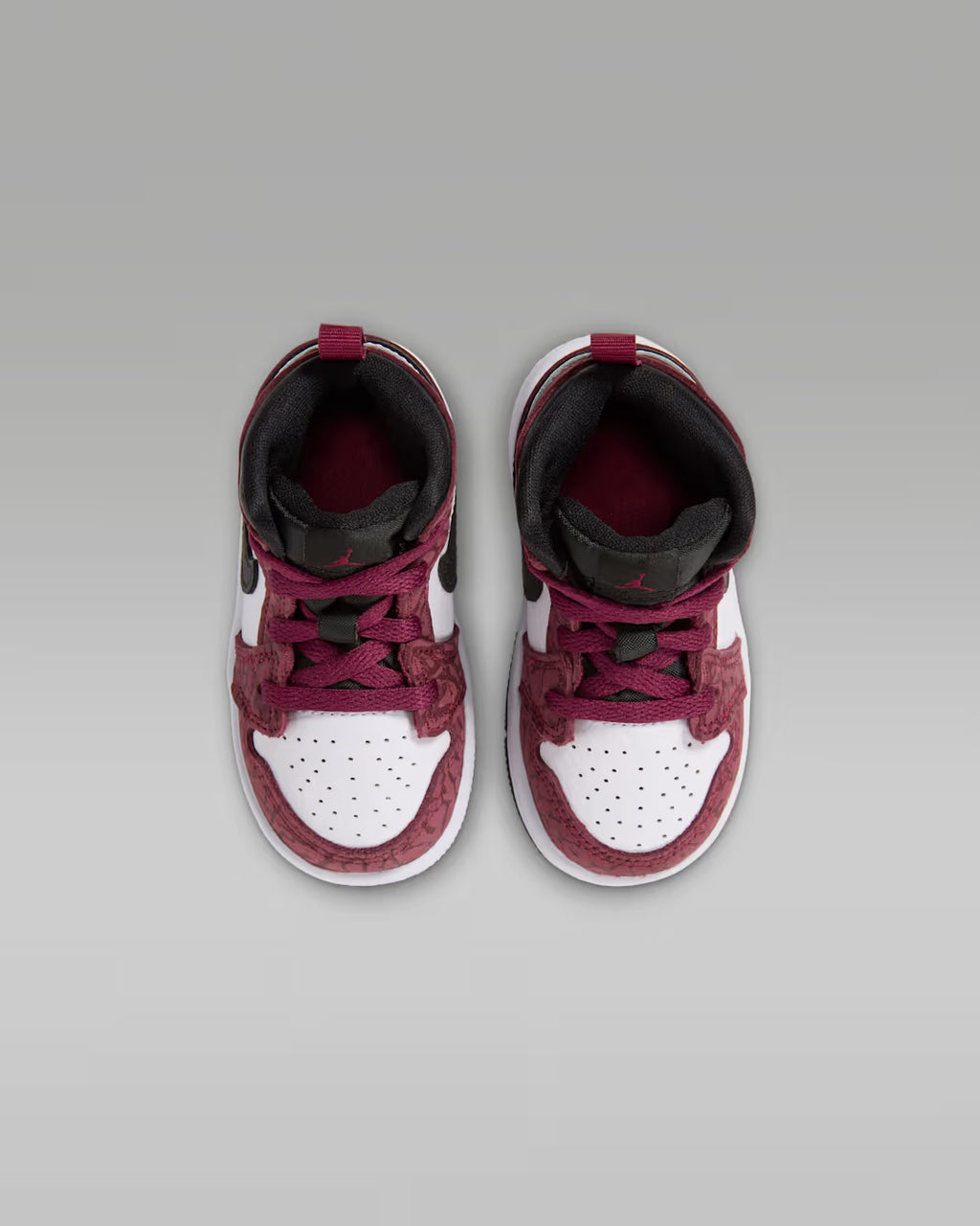 *Nike Jordan 1 Mid SE, Team Red/White-Black, Baby/Toddler 2C