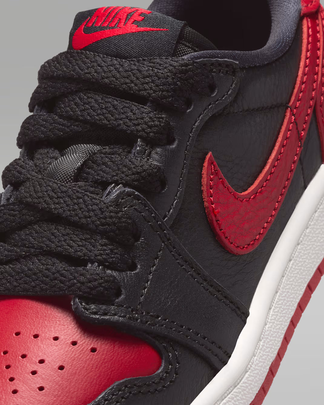 NIKE Little Kid's Jordan 1 Retro Low OG - Banned - PS - 12C