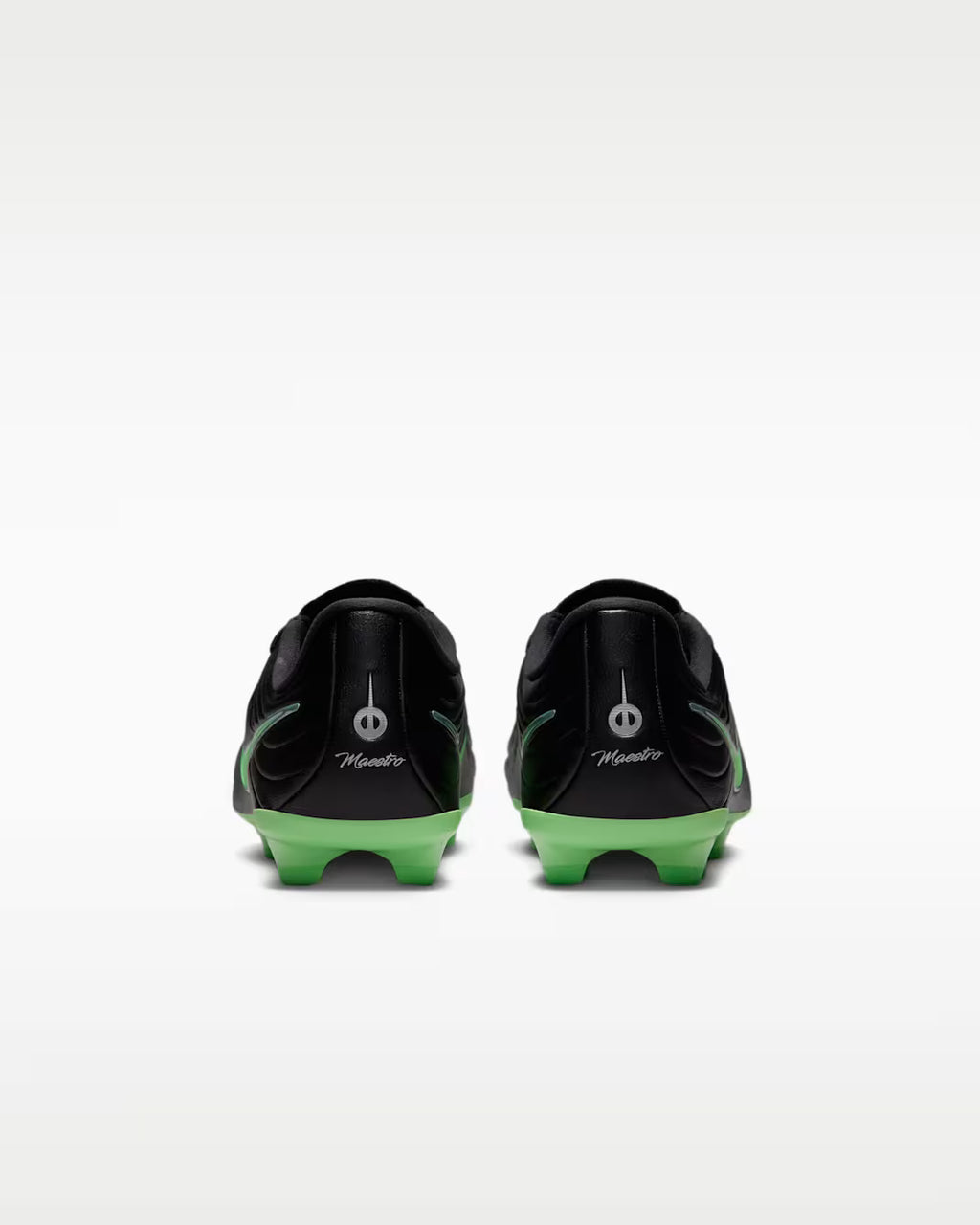 *Nike Jr. Tiempo Maestro Academy, Black/Illusion Green Black, Kids' 3Y