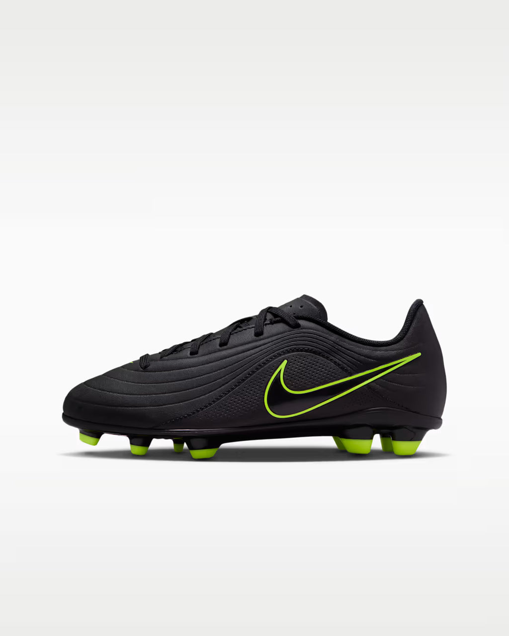 *Nike Jr. Tiempo Maestro Club, Black/Volt/Black, Kids' 5Y