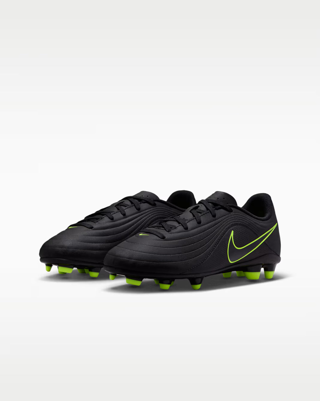 *Nike Jr. Tiempo Maestro Club, Black/Volt/Black, Kids' 5Y