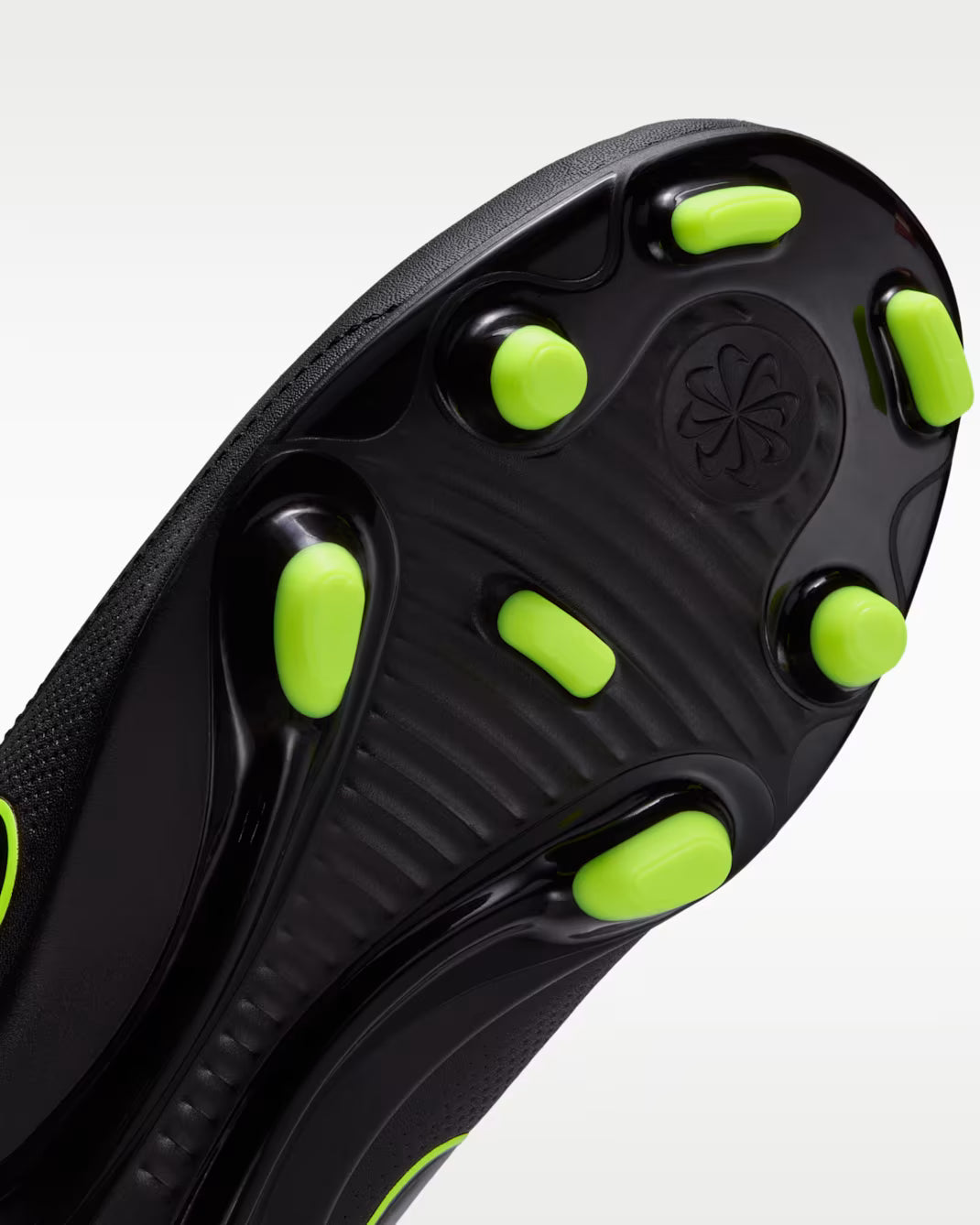 *Nike Jr. Tiempo Maestro Club, Black/Volt/Black, Kids' 5Y