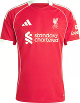 adidas Men's 2025 Liverpool Red Home Replica Jersey - Size XL