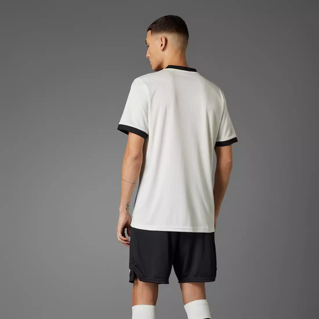adidas Adult Germany 2024-25 125th Anniversary White Replica Jersey - Size Large