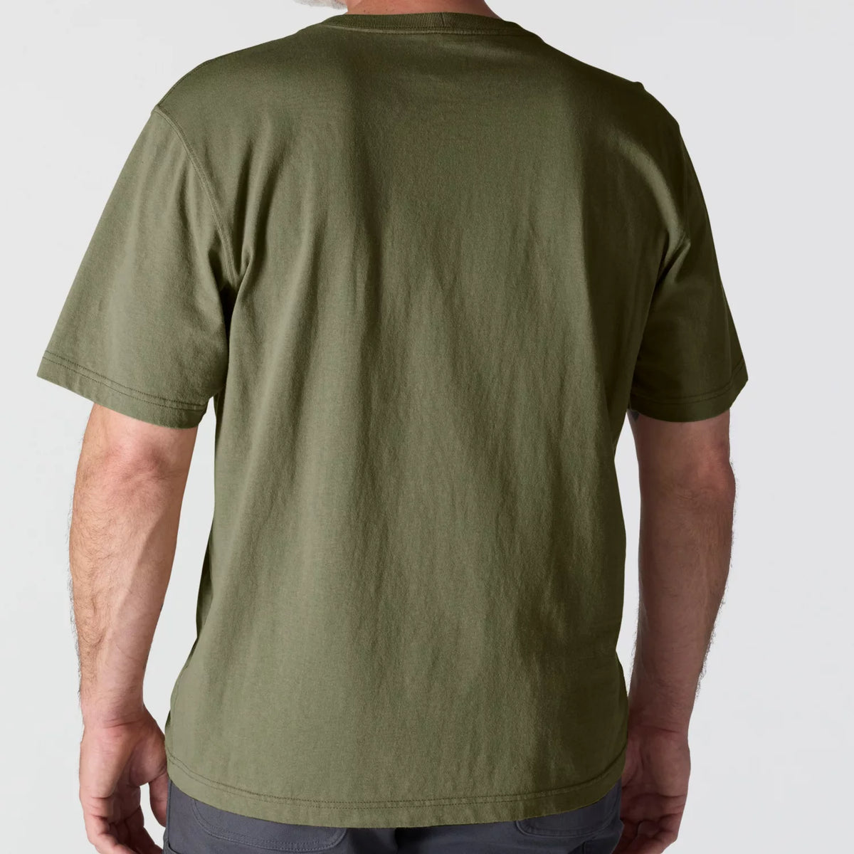 *Carhartt Men's Iconic K87 Pocket T-Shirt, Dusty Olive, XL