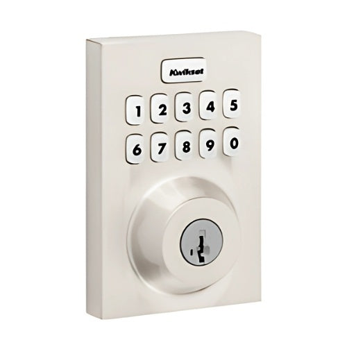 Kwikset 98935-004 Home Connect 620 Contemporary Keypad Smart Lock with Z-Wave Technology, Satin Nickel Finish
