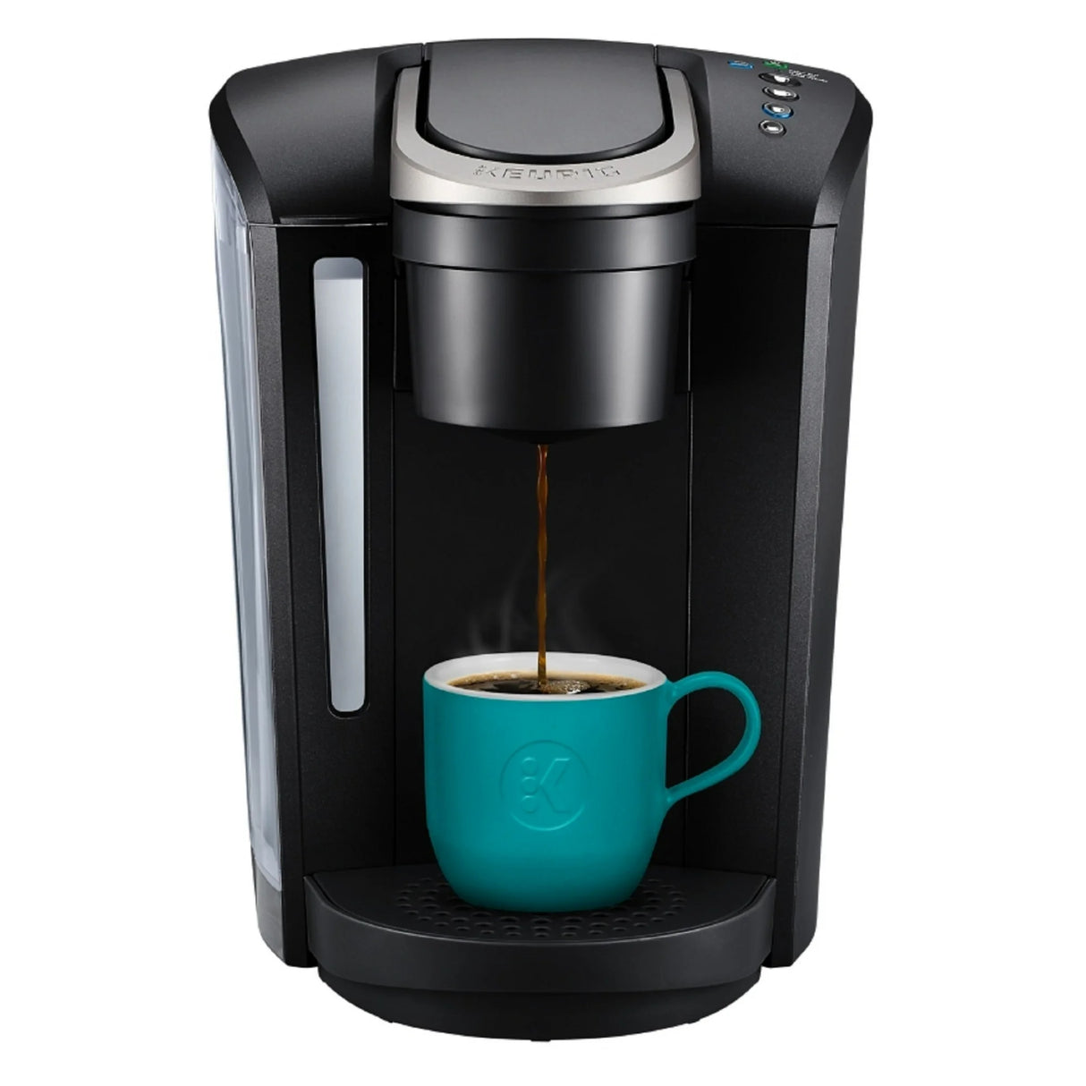 Keurig K-Select Single Serve K- Cup Pod Coffee Maker with 12oz Brew Size, Strength Control, Matte Black