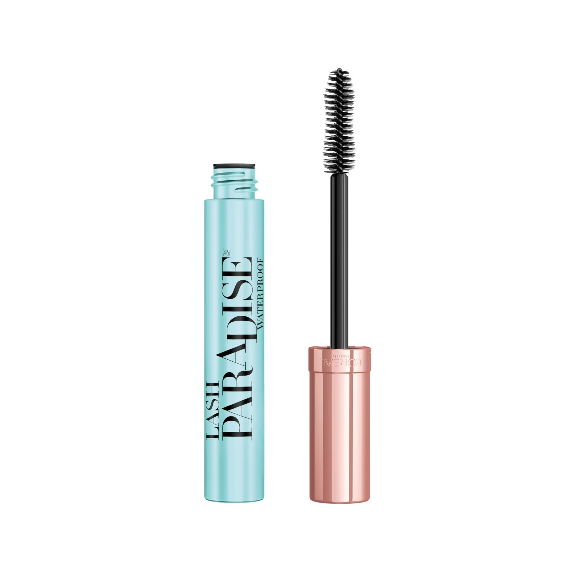 L'Oreal Paris Voluminous Lash Paradise Waterproof Mascara, Blackest Black, 0.25 Fl Oz