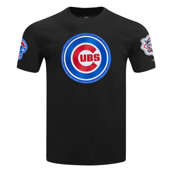MLB Chicago Cubs DIY Pick Stitch Men's SJ Tee - Black - 3XL