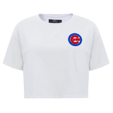 MLB CHICAGO CUBS CLASSIC WOMEN'S BOXY TOP-MED