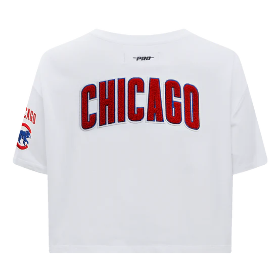 MLB CHICAGO CUBS CLASSIC WOMEN'S BOXY TOP-MED