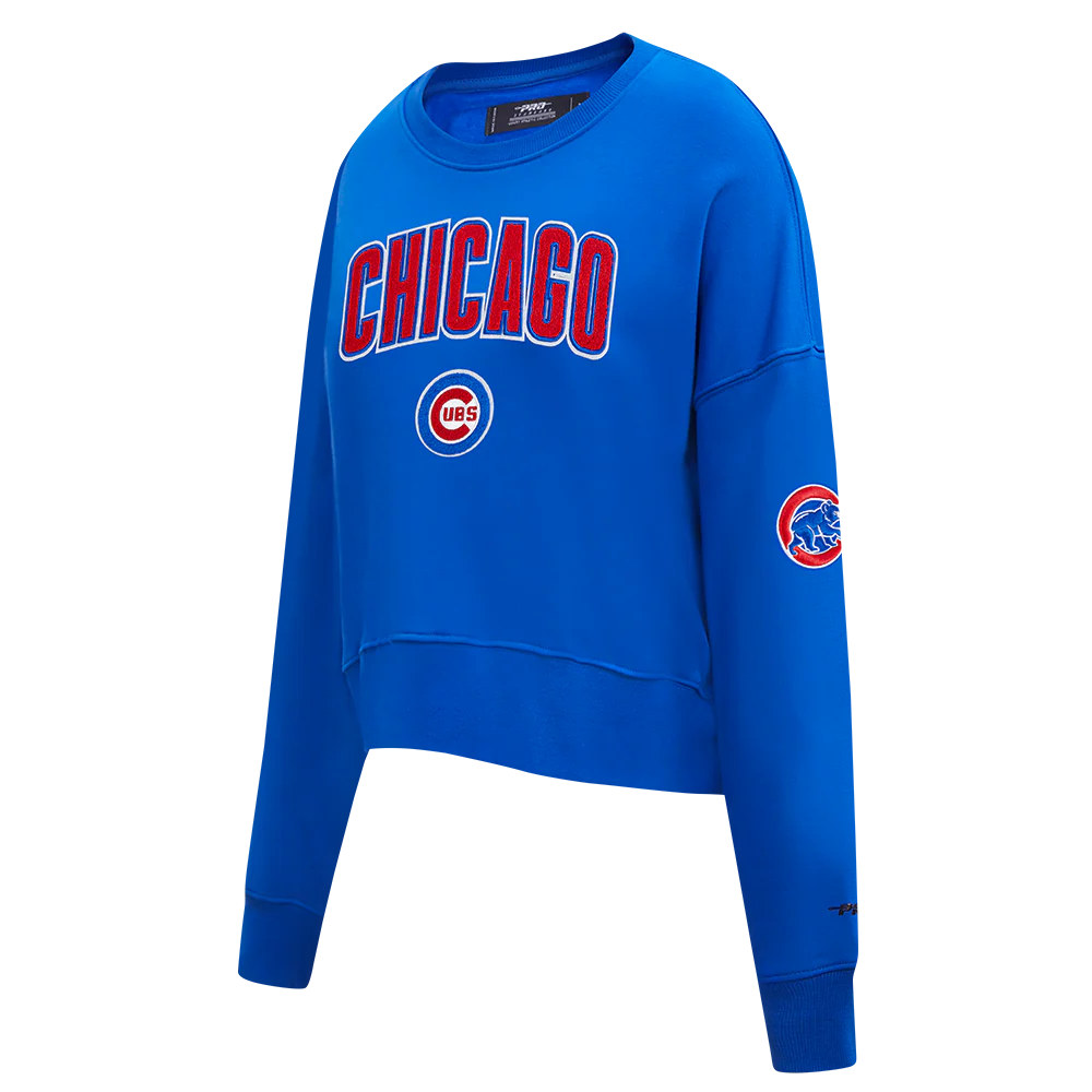 MLB CHICAGO CUBS CLASSIC WOMEN'S CREWNECK Size L