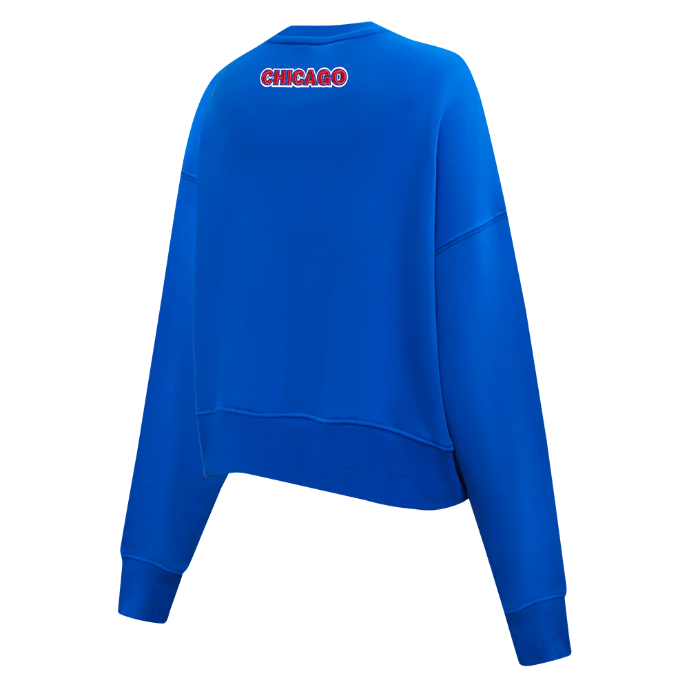 MLB CHICAGO CUBS CLASSIC WOMEN'S CREWNECK Size L