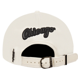 PRO STANDARD - MLB CHICAGO WHITE SOX TRIPLE TONAL PRIMARY LOGO STRAPBACK HAT - EGGSHELL - OS
