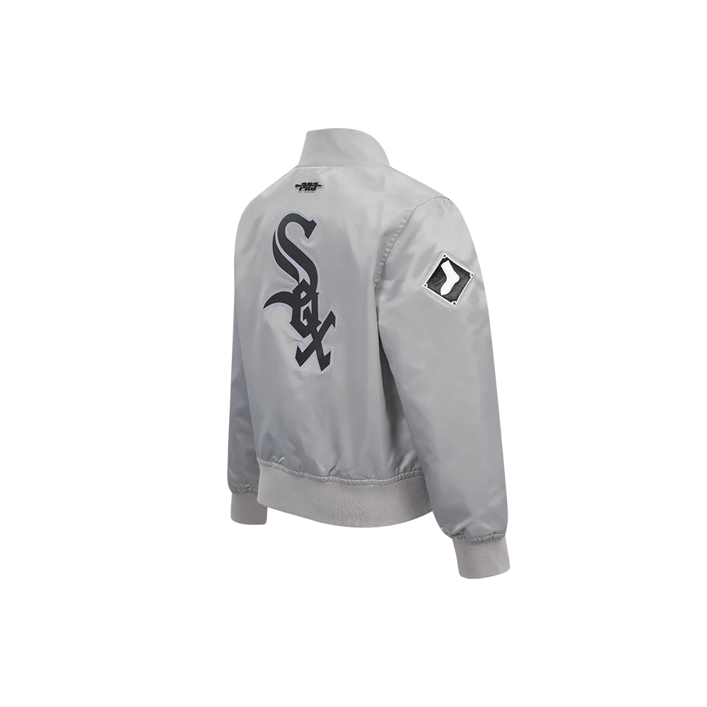 MLB CHICAGO WHITE SOX CLASSIC LITTLE BOY'S SATIN JACKET - 7