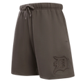 MLB DETROIT TIGERS NEUTRAL MEN'S SHORT - XL - DARK TAUPE