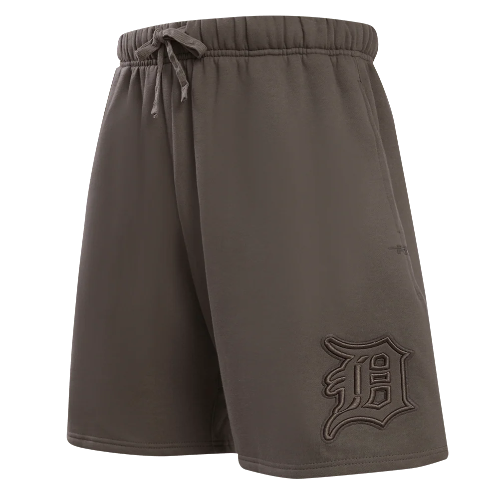 MLB DETROIT TIGERS NEUTRAL MEN'S SHORT - XL - DARK TAUPE