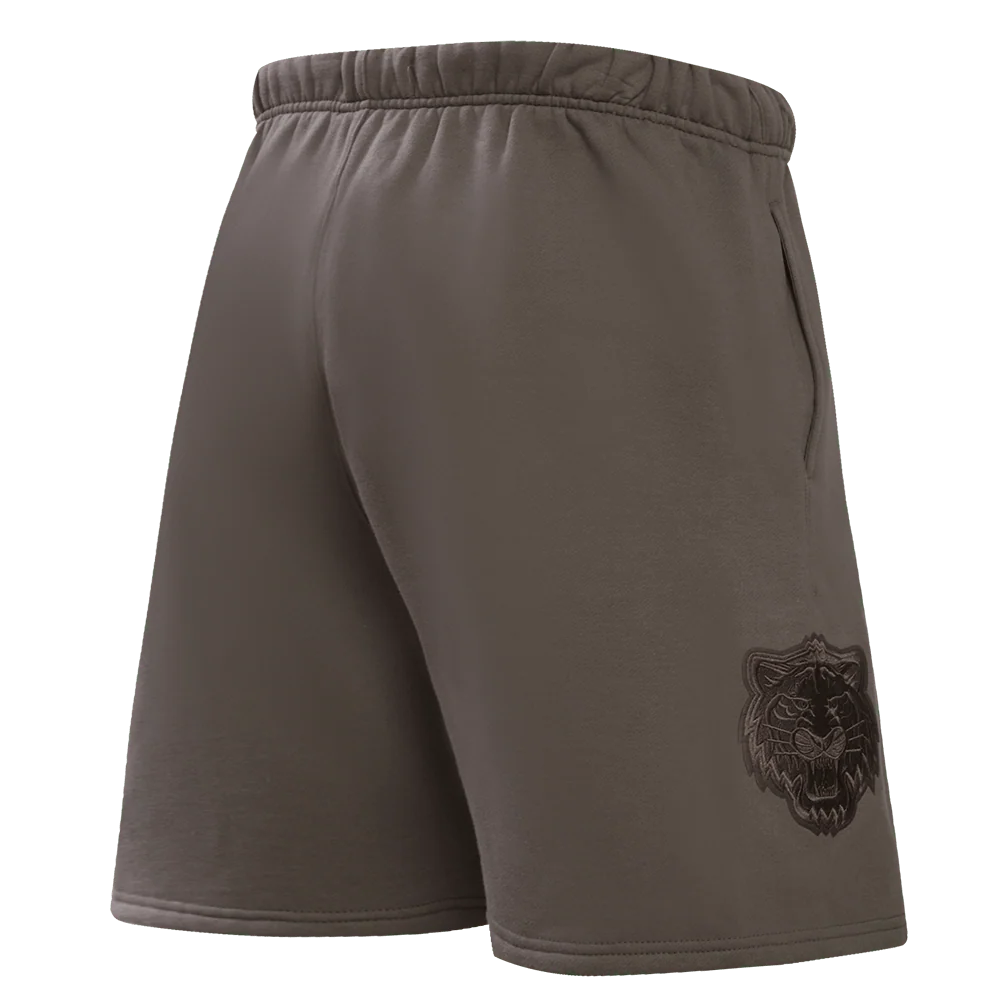 MLB DETROIT TIGERS NEUTRAL MEN'S SHORT - XL - DARK TAUPE