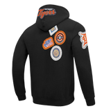 MLB DETROIT TIGERS DIY PICK STITCH MEN'S DOUBLE KNIT PULLOVER HOODIE- SIZE: LG