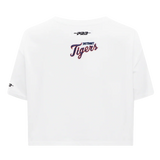 PRO STANDARD - LG WOMEN'S MLB DETROIT TIGERS CITY RANSOM SJ BOXY TEE - WHITE