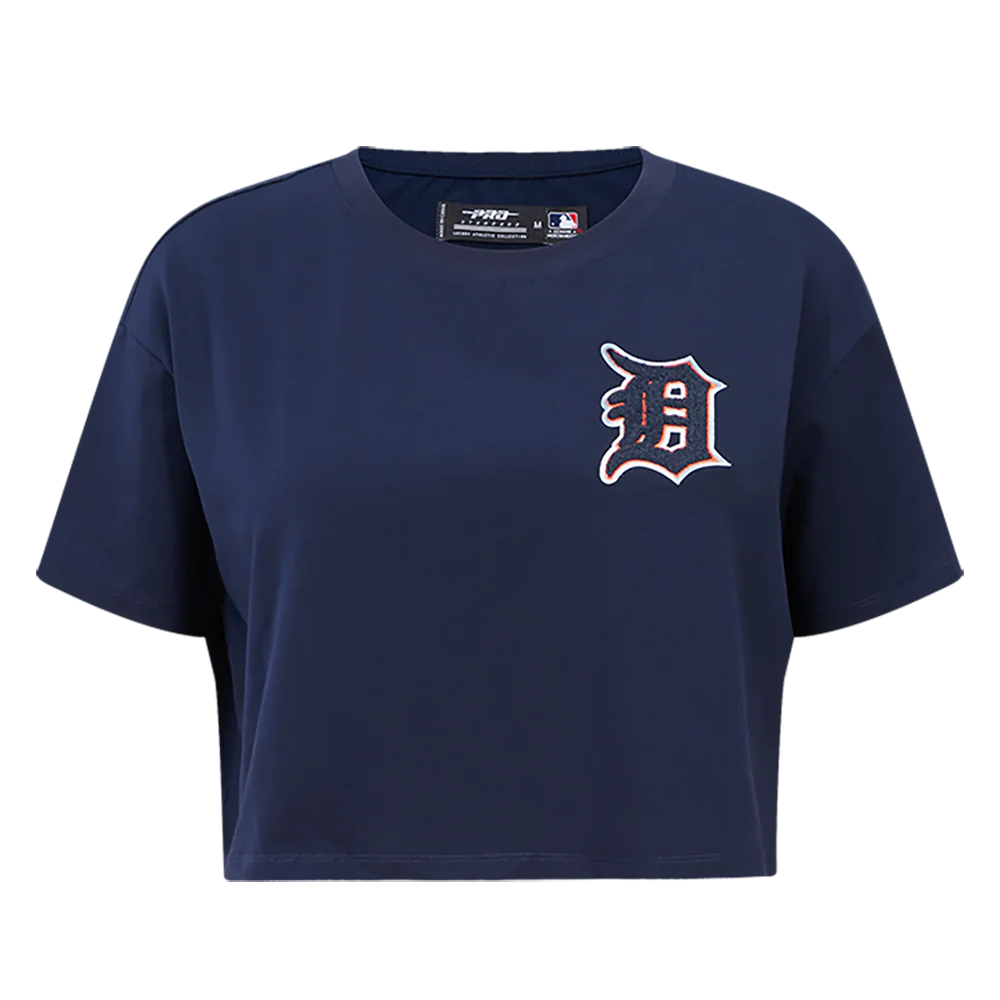 MLB DETROIT TIGERS CLASSIC WOMEN'S BOXY TOP-XL