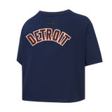 MLB DETROIT TIGERS CLASSIC WOMEN'S BOXY TOP-XL