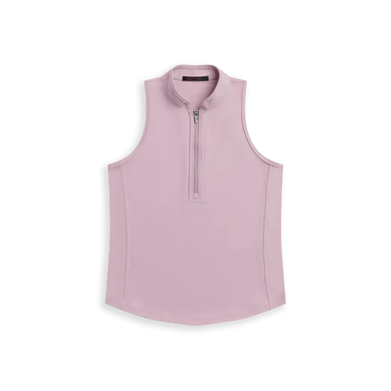 Sleeveless Vesta Mock Neck Top  Size Medium