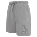 MLB LOS ANGELES DODGERS NEUTRAL MEN'S SHORT (DARK HEATHER GRAY)  XL