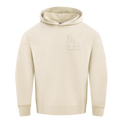 MLB LOS ANGELES DODGERS NEUTRAL DROP SHOULDER FLEECE PULLOVER HOODIE MEN'S XL