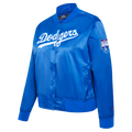 MLB LOS ANGELES DODGERS CLASSIC WOMEN'S SATIN JACKET
