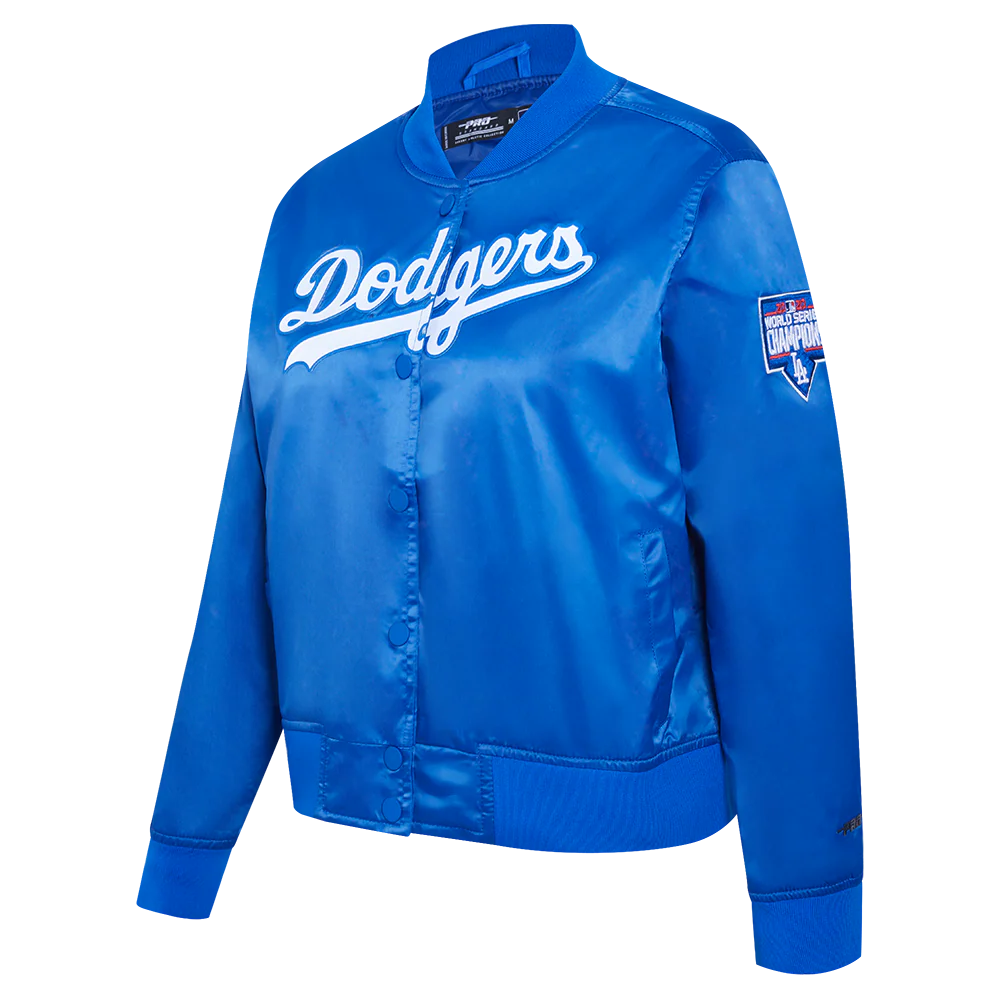 MLB LOS ANGELES DODGERS CLASSIC WOMEN'S SATIN JACKET