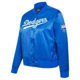 MLB LOS ANGELES DODGERS CLASSIC WOMEN'S SATIN JACKET