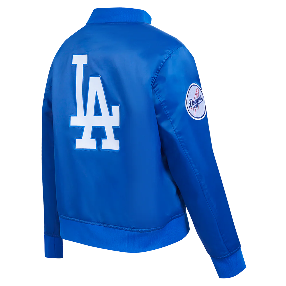 MLB LOS ANGELES DODGERS CLASSIC WOMEN'S SATIN JACKET