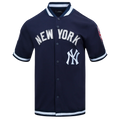 PRO STANDARD - MLB NEW YORK YANKEES CLASSIC MEN'S WARM UP JACKET - MIDNIGHT NAVY - XL