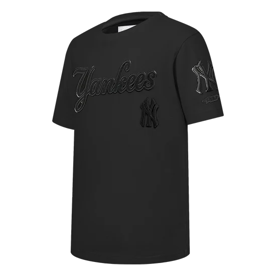 MLB New York Yankees Triple Black Big Boys Short Sleeve Top - Size M