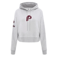 MLB PHILADELPHIA PHILLIES RETRO CLASSIC WOMEN'S CROPPED PULLOVER HOODIE - S