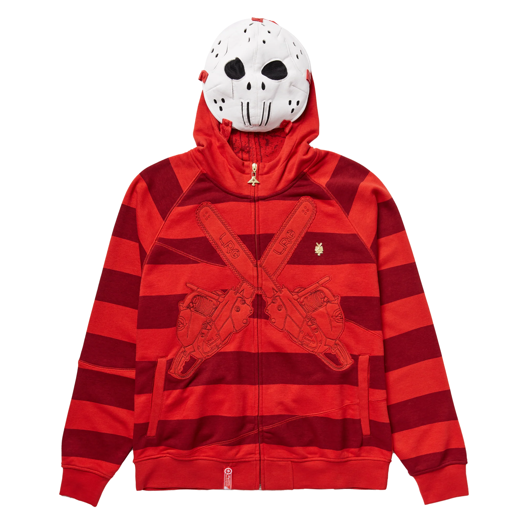 Lifted Research Group Men's FRIDAY THE 47TH ZIP HOODIE (Size : Large)