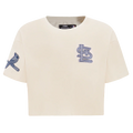 MLB ST. LOUIS CARDINALS VARSITY BLUES WOMEN'S BOXY TOP-MED