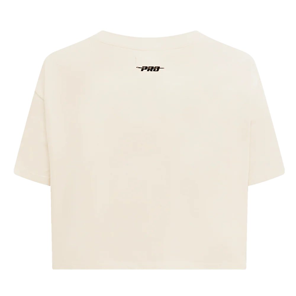 PRO STANDARD - SM WOMEN'S MLB SAN FRANCISCO GIANTS RETRO CLASSIC BOXY TOP - EGGSHELL