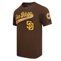 MLB SAN DIEGO PADRES SCRIPT TAIL MEN'S TOPS Size L
