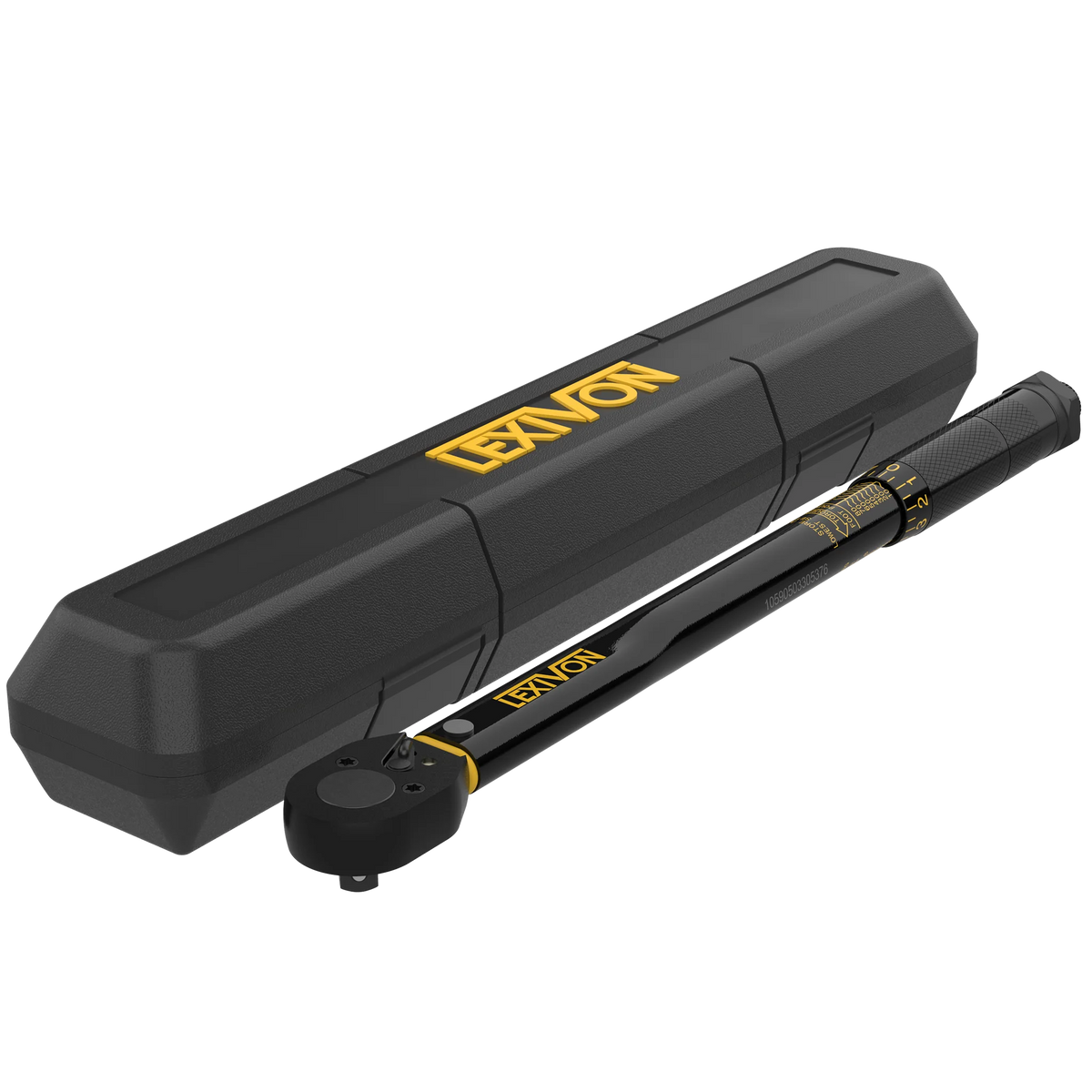 LEXIVON - 3/8-Inch Drive Click Torque Wrench 10~80 Ft-Lb/13.6~108.5 Nm - Model: LX-182