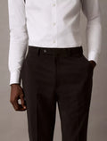 *Calvin Klein - Slim Fit Suit Pants, Black,  Men's 29x29