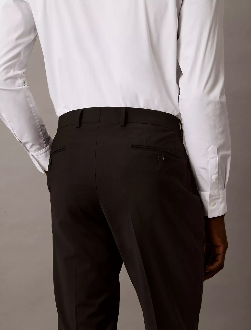 *Calvin Klein - Slim Fit Suit Pants, Black,  Men's 29x29