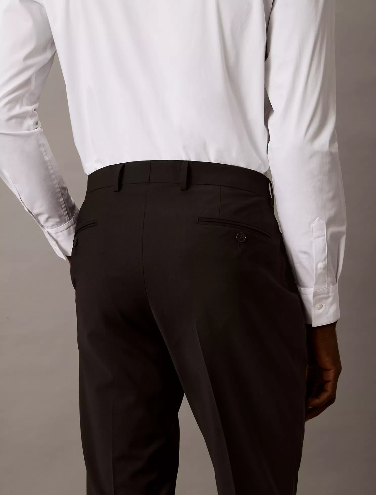 *Calvin Klein - Slim Fit Suit Pants, Black,  Men's 29x29
