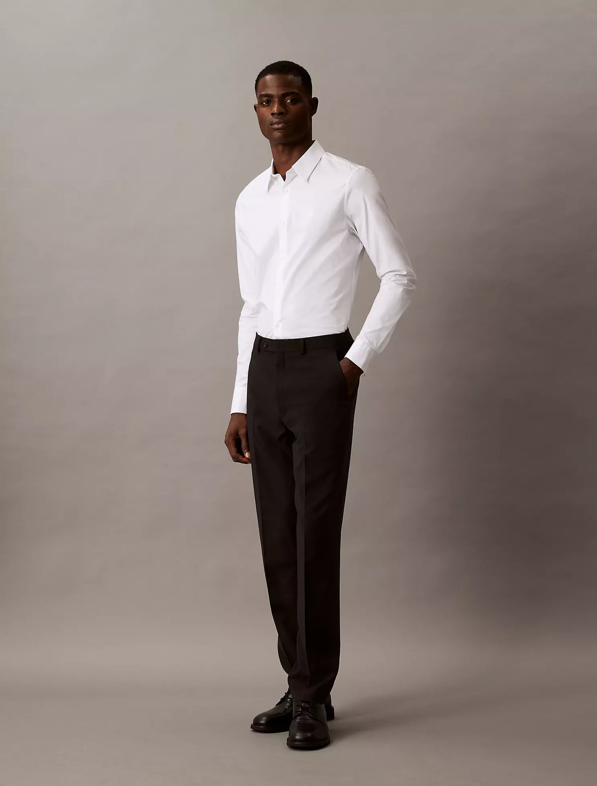 *Calvin Klein - Slim Fit Suit Pants, Black,  Men's 29x29