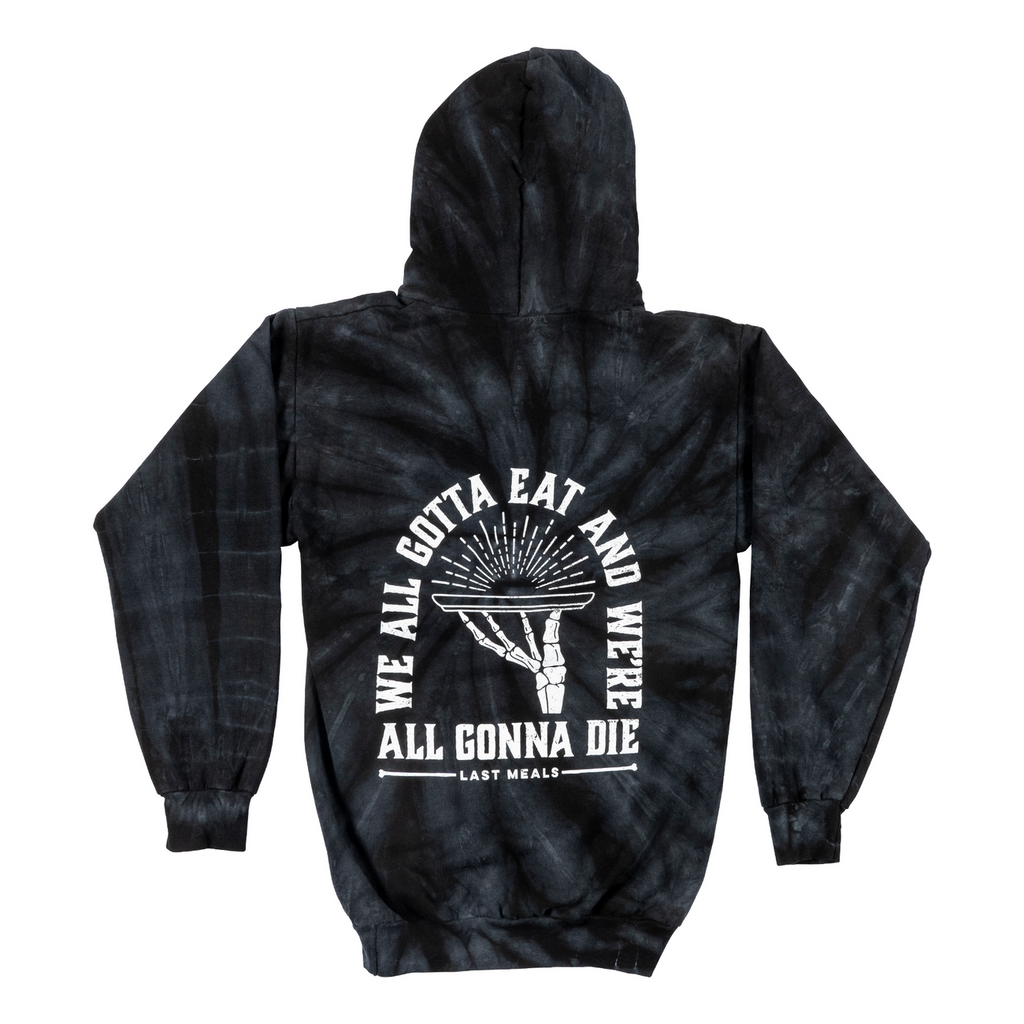 Last Meals Tie Dye Hoodie Size: M