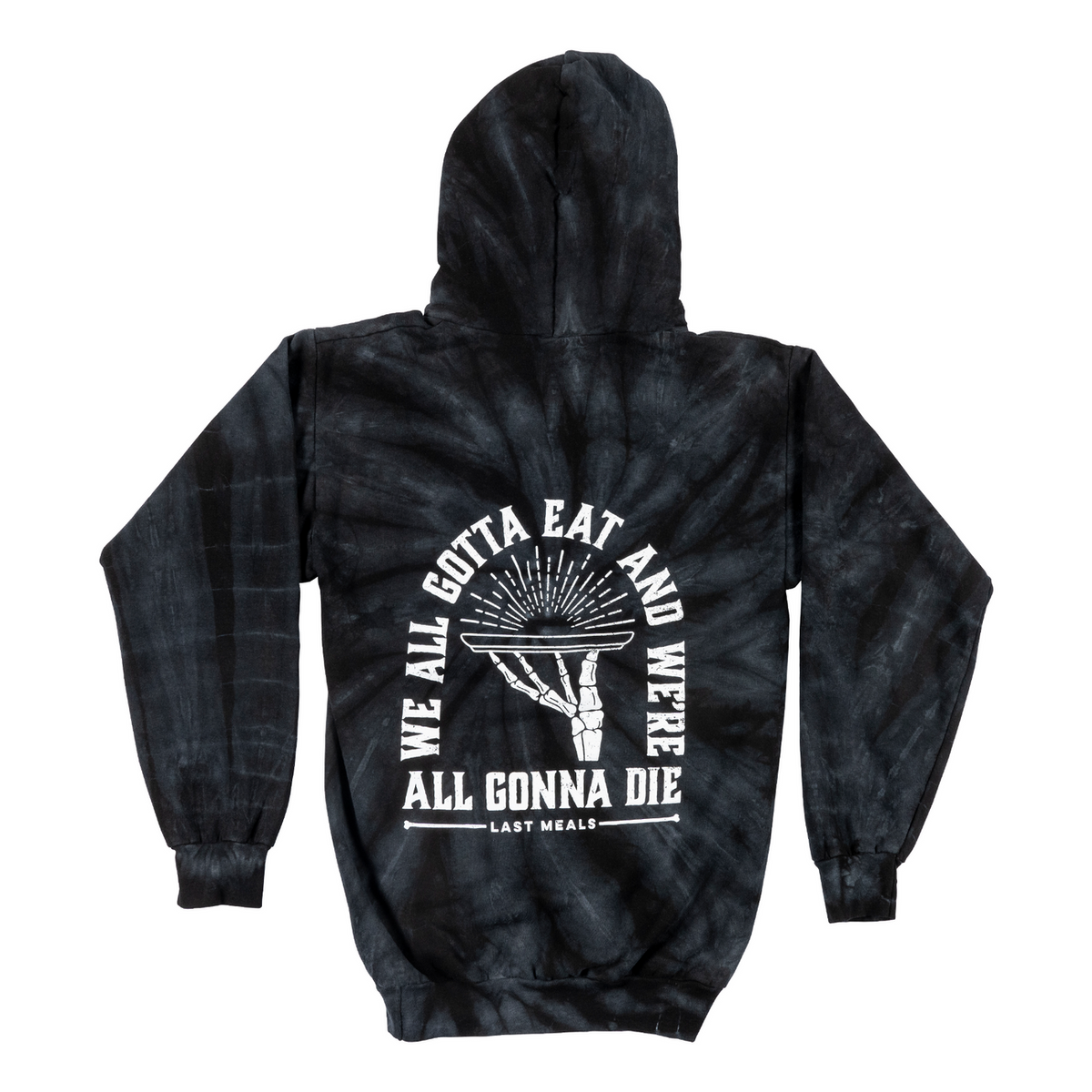Last Meals Tie Dye Hoodie Size: M