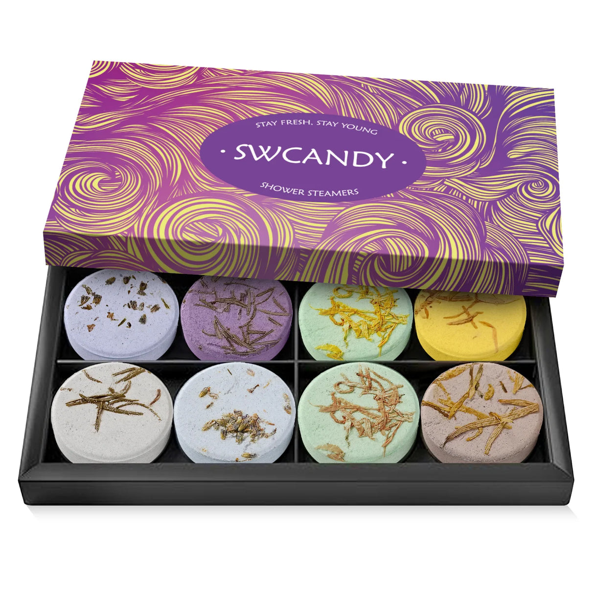 SWCANDY Shower Steamers - 8 Tablets