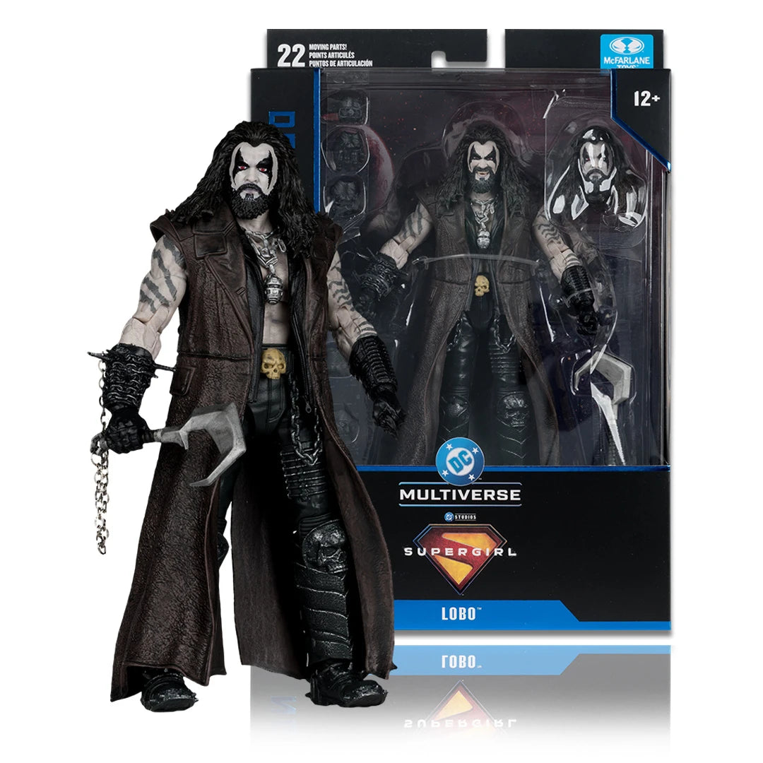 McFarlane Toys- DC Multiverse Lobo (Supergirl Movie) 7in Action Figure (Deluxe Theatrical Edition)